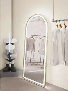 Arched Full-Length Floor Mirror